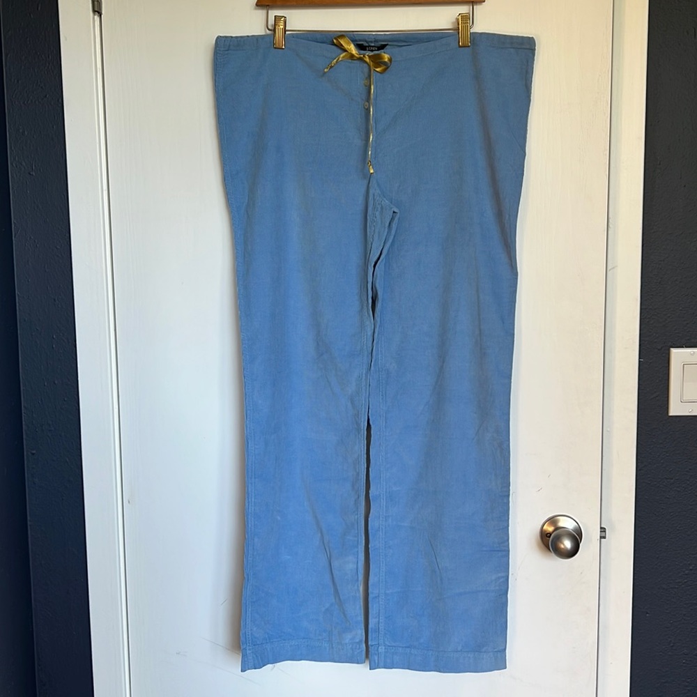 J.Crew velvet corduroy pajama pant